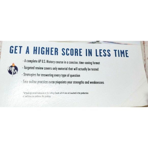 AP U.S. History Crash Course The Test Prep AP Teachers Adult Learning - Picture 3 of 8